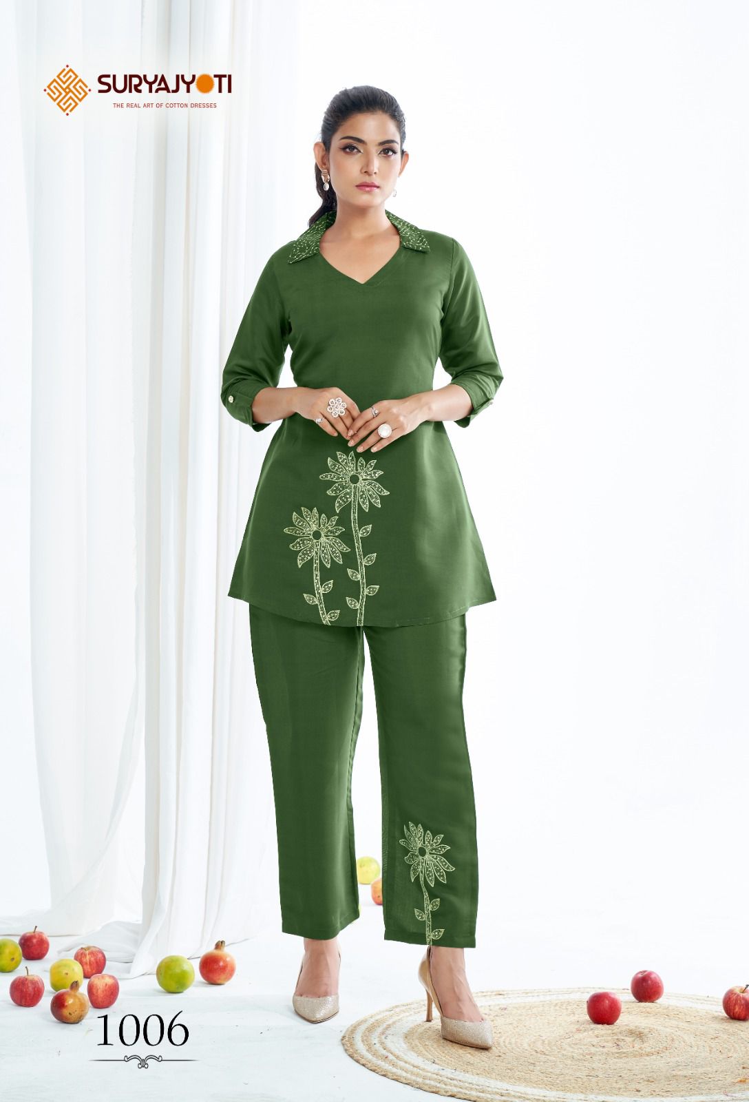 Nayra Vol 1 Suryajyoti Roman Co Ord Set Wholesaler Ahmedabad