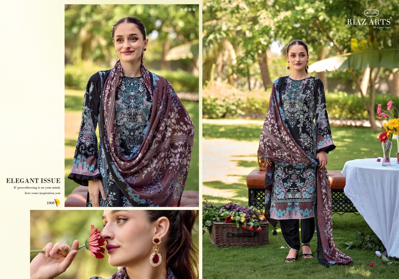 Nayra Vol 40 Riaz Art Cotton Karachi Salwar Suits Manufacturer Ahmedabad