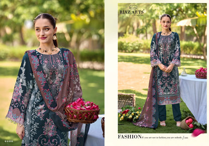 Nayra Vol 40 Riaz Art Cotton Karachi Salwar Suits Manufacturer Ahmedabad