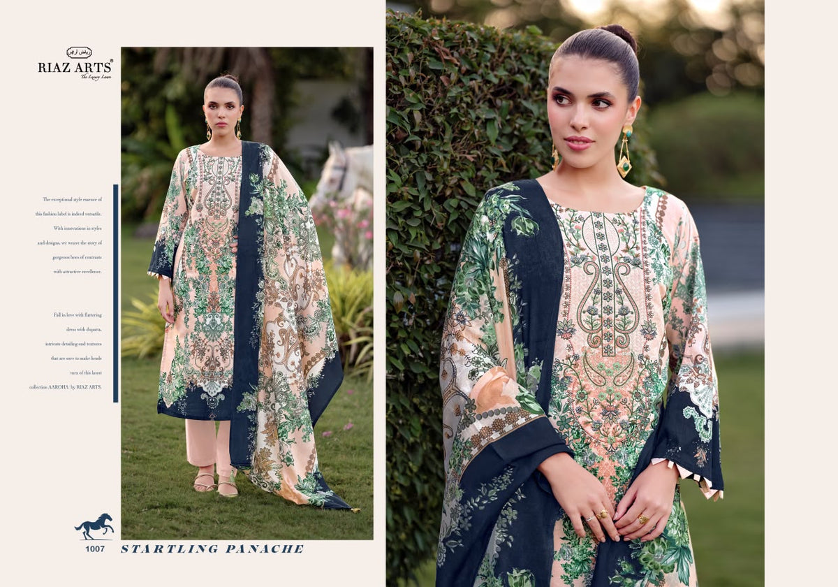 Nayra Vol 41 Riaz Art Cotton Karachi Salwar Suits Manufacturer Gujarat
