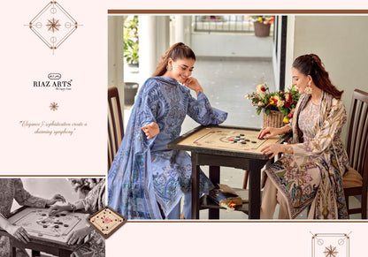 Nayra Vol 42 Riaz Art Cotton Karachi Salwar Suits Wholesale Price