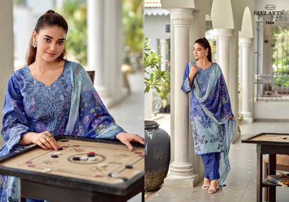 Nayra Vol 42 Riaz Art Cotton Karachi Salwar Suits Wholesale Price