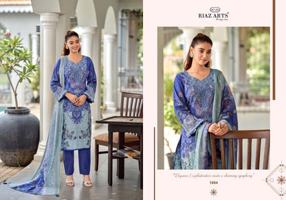 Nayra Vol 42 Riaz Art Cotton Karachi Salwar Suits Wholesale Price