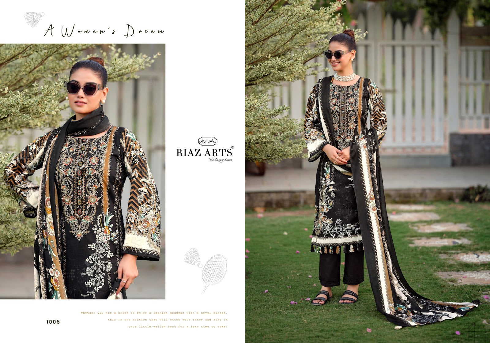 Nayra Vol 44 Riaz Art Cotton Karachi Salwar Suits Exporter Gujarat
