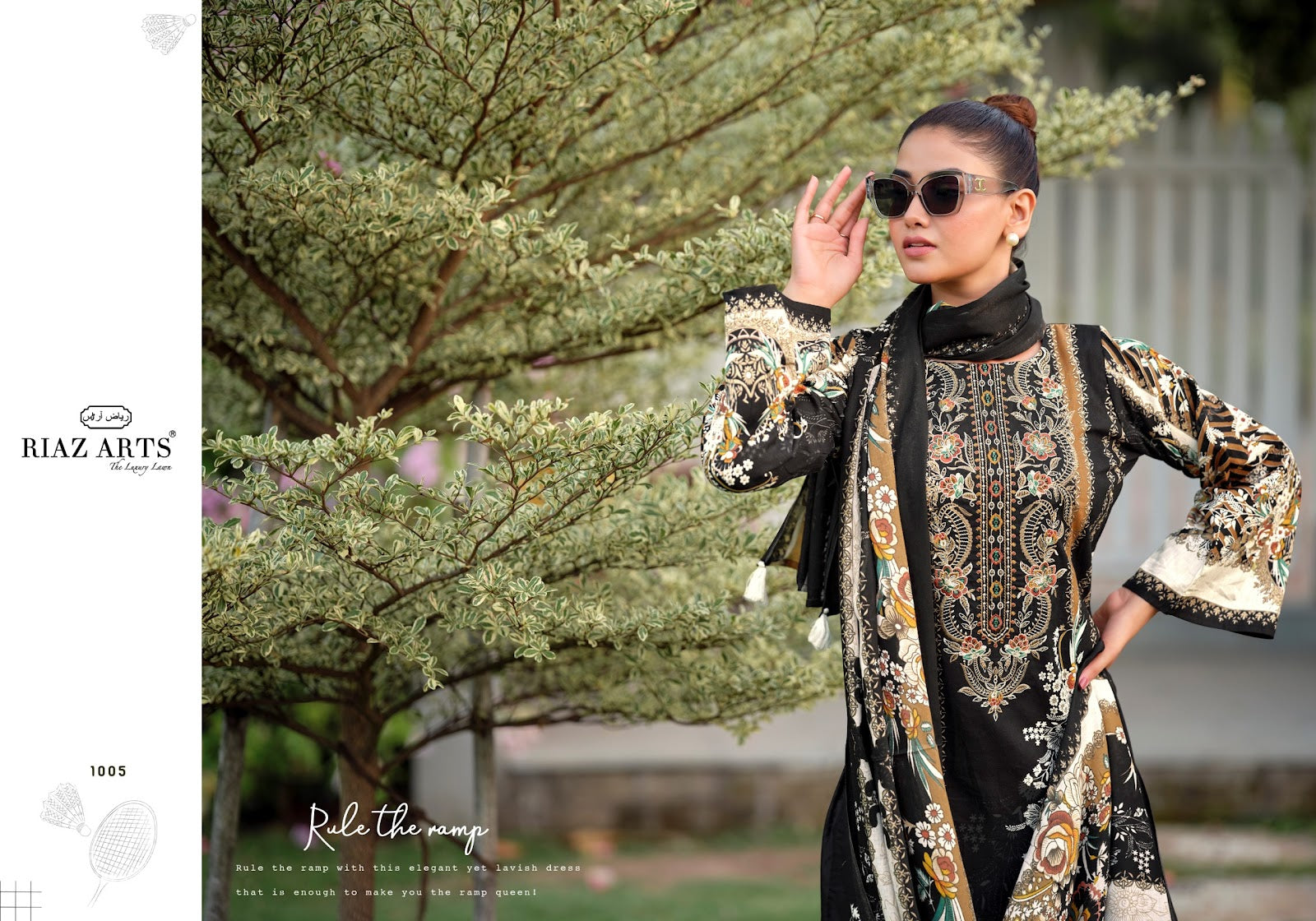 Nayra Vol 44 Riaz Art Cotton Karachi Salwar Suits Exporter Gujarat