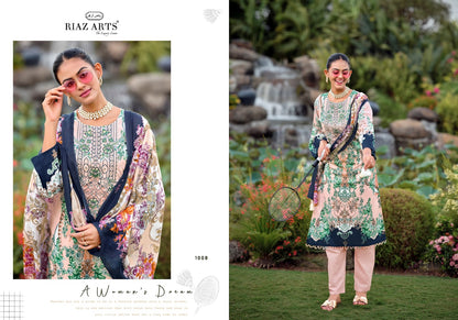 Nayra Vol 44 Riaz Art Cotton Karachi Salwar Suits Exporter Gujarat