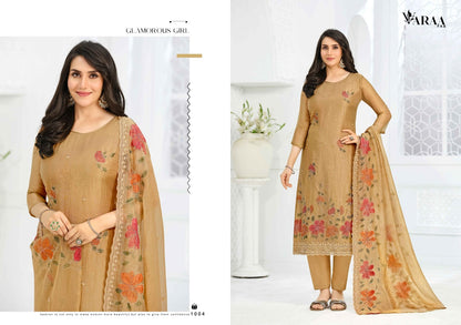 Naysa Varaa Fab Silk Crush Pant Style Suits Manufacturer India