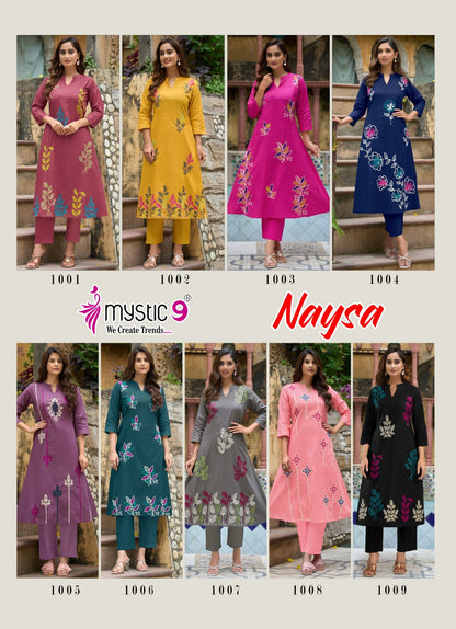 Naysa Vol 1 Mystic 9 Cotton Co Ord Set Wholesale Rate