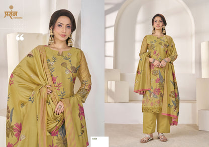 Naysha Ras Prasang Muslin Pant Style Suits Manufacturer