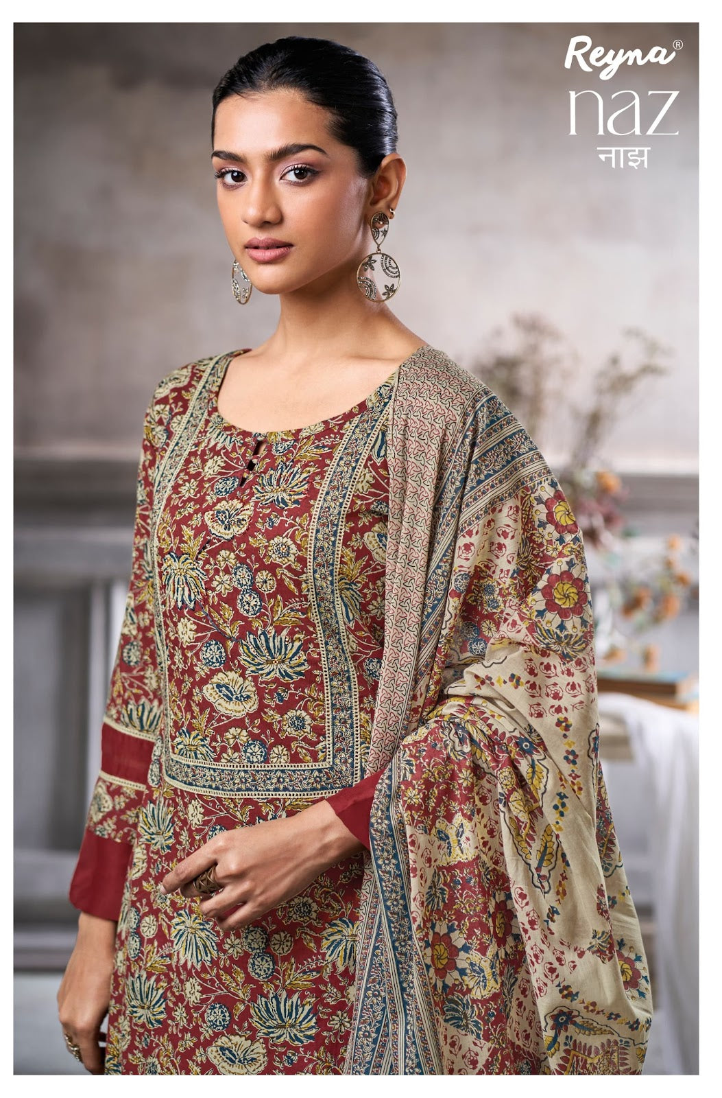 Naz Reyna Cotton Pant Style Suits Wholesaler
