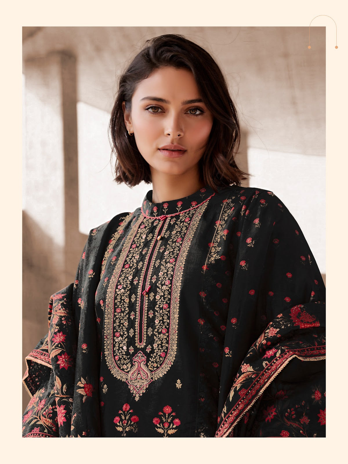 Nazaara Varshaa Viscose Pant Style Suits Supplier Gujarat
