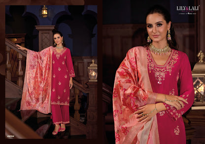 Nazaare Lily Lali Viscose Silk Readymade Pant Style Suits Exporter