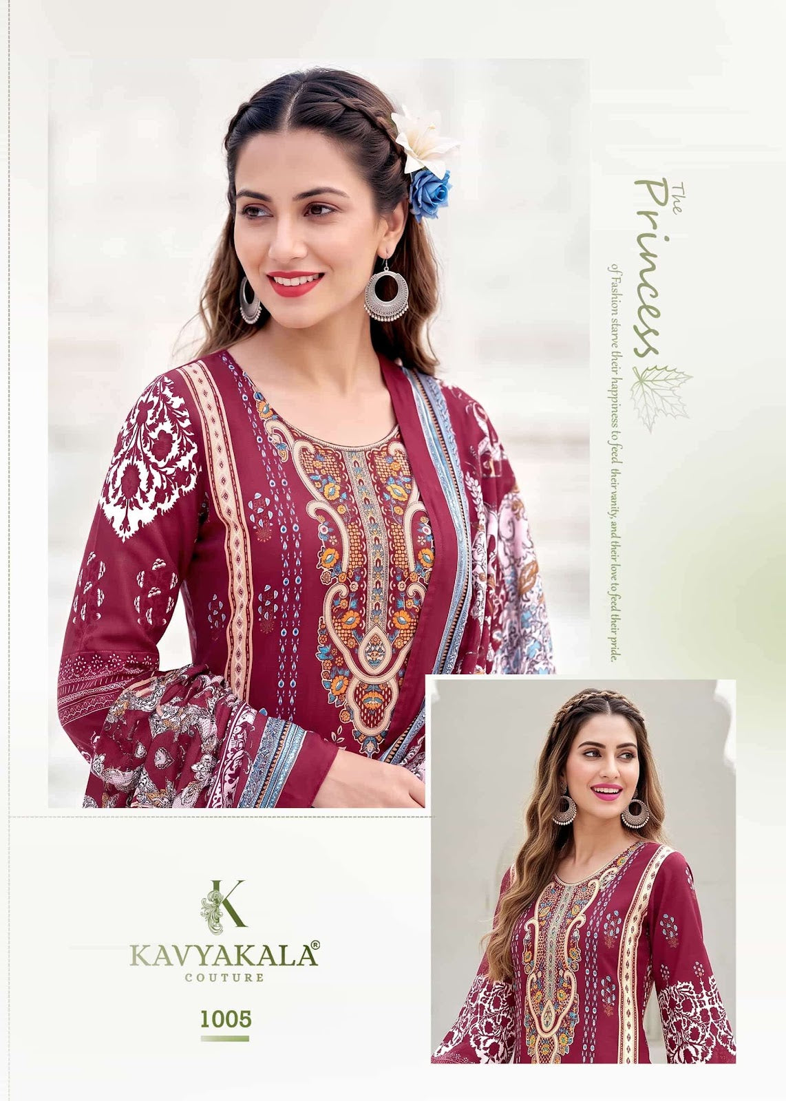 Nazakat Kavyakala Cotton Karachi Salwar Suits Wholesaler Ahmedabad