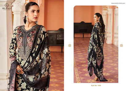 नजाकत रूपाली जैम सैटिन पैंट स्टाइल सूट निर्यातक गुजरात