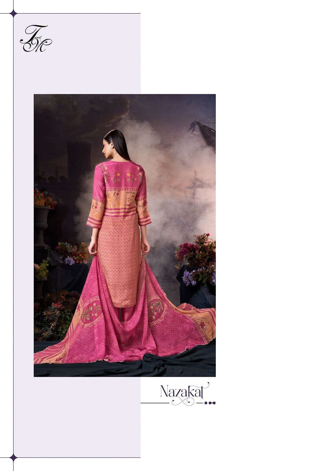 Nazakat Tm Silk Pant Style Suits Wholesale