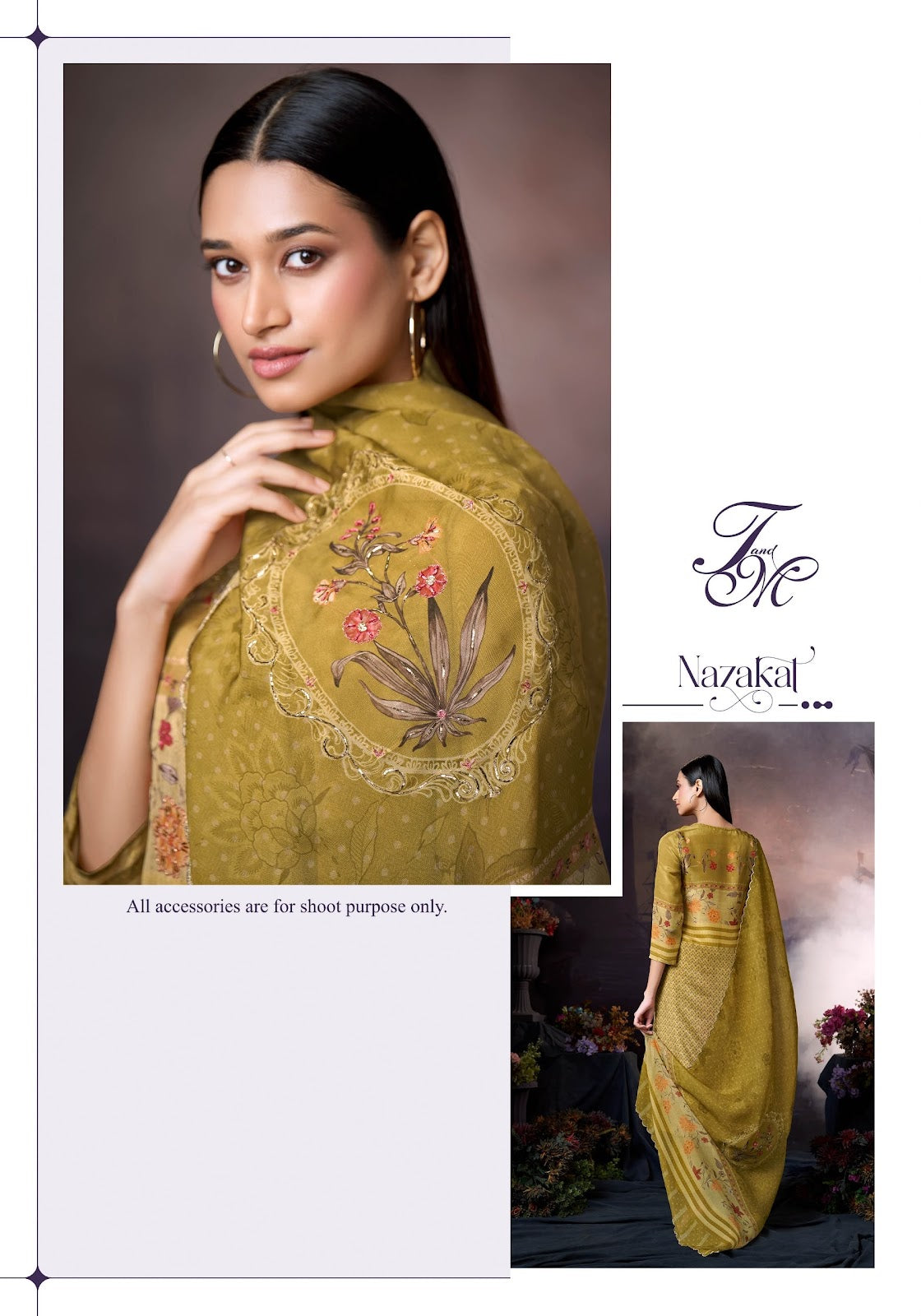 Nazakat Tm Silk Pant Style Suits Wholesale