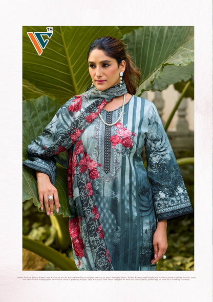 Nazakat Vol 18 Vandana Creation Cotton Karachi Salwar Suits Manufacturer India