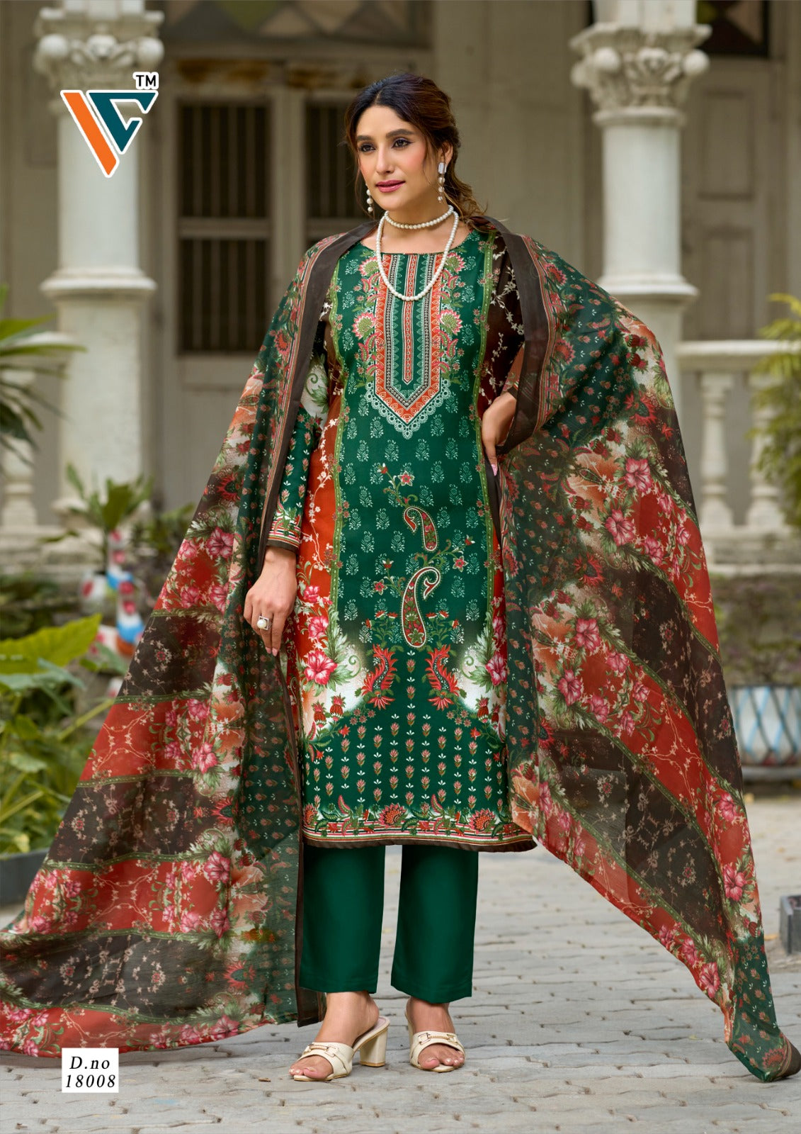 Nazakat Vol 18 Vandana Creation Cotton Karachi Salwar Suits Manufacturer India