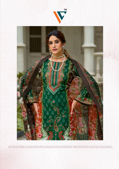 Nazakat Vol 18 Vandana Creation Cotton Karachi Salwar Suits Manufacturer India