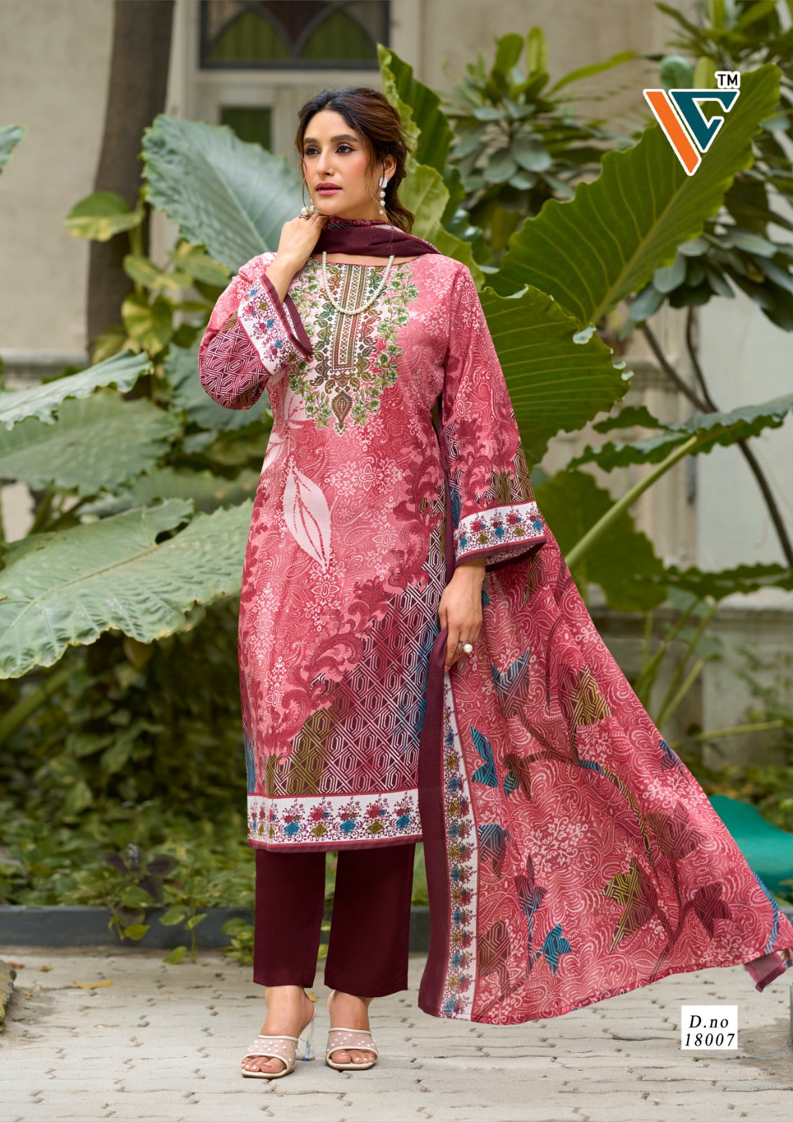Nazakat Vol 18 Vandana Creation Cotton Karachi Salwar Suits Manufacturer India