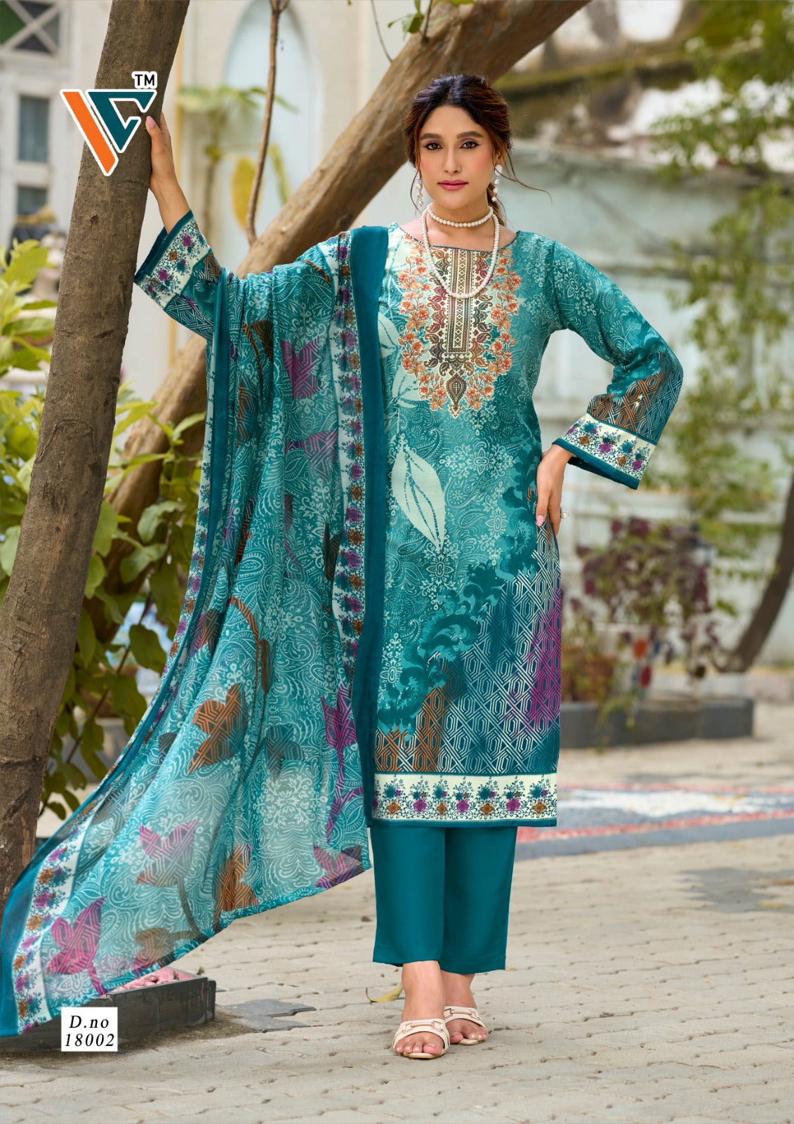 Nazakat Vol 18 Vandana Creation Cotton Karachi Salwar Suits Manufacturer India