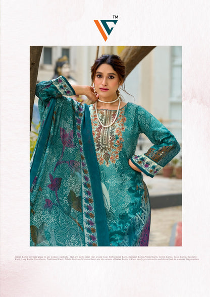 Nazakat Vol 18 Vandana Creation Cotton Karachi Salwar Suits Manufacturer India