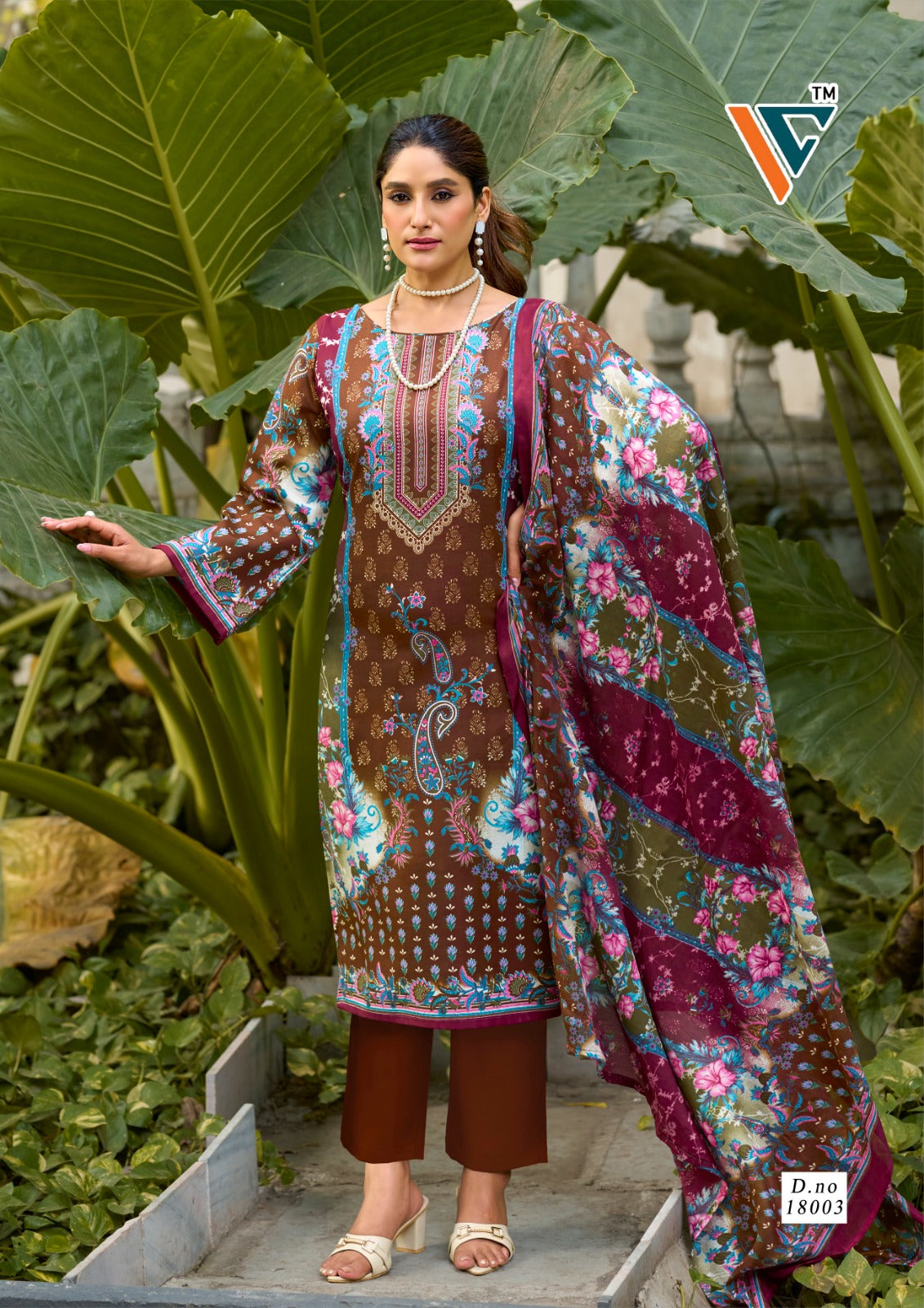 Nazakat Vol 18 Vandana Creation Cotton Karachi Salwar Suits Manufacturer India