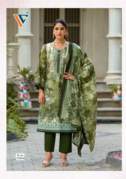 Nazakat Vol 18 Vandana Creation Cotton Karachi Salwar Suits Manufacturer India