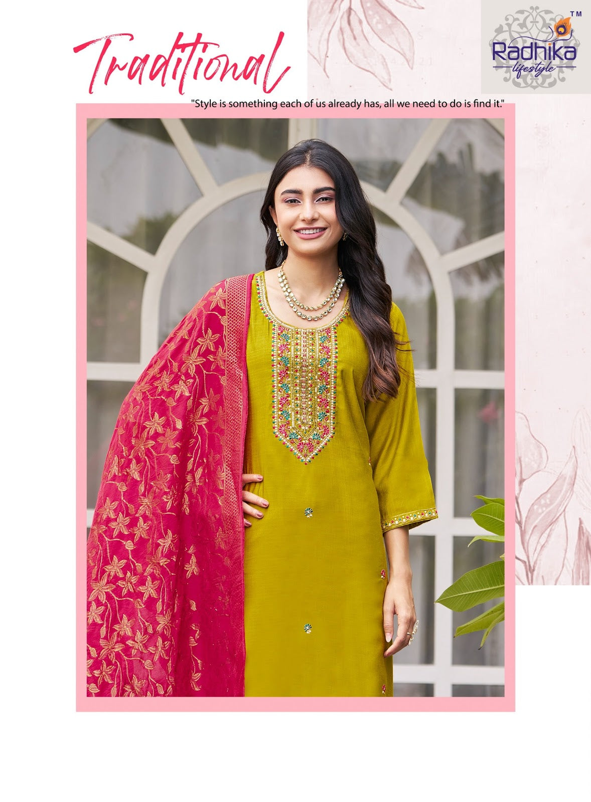 Nazakat Vol 1 Radhika Lifestyle Vertican Readymade Pant Style Suits Manufacturer Ahmedabad