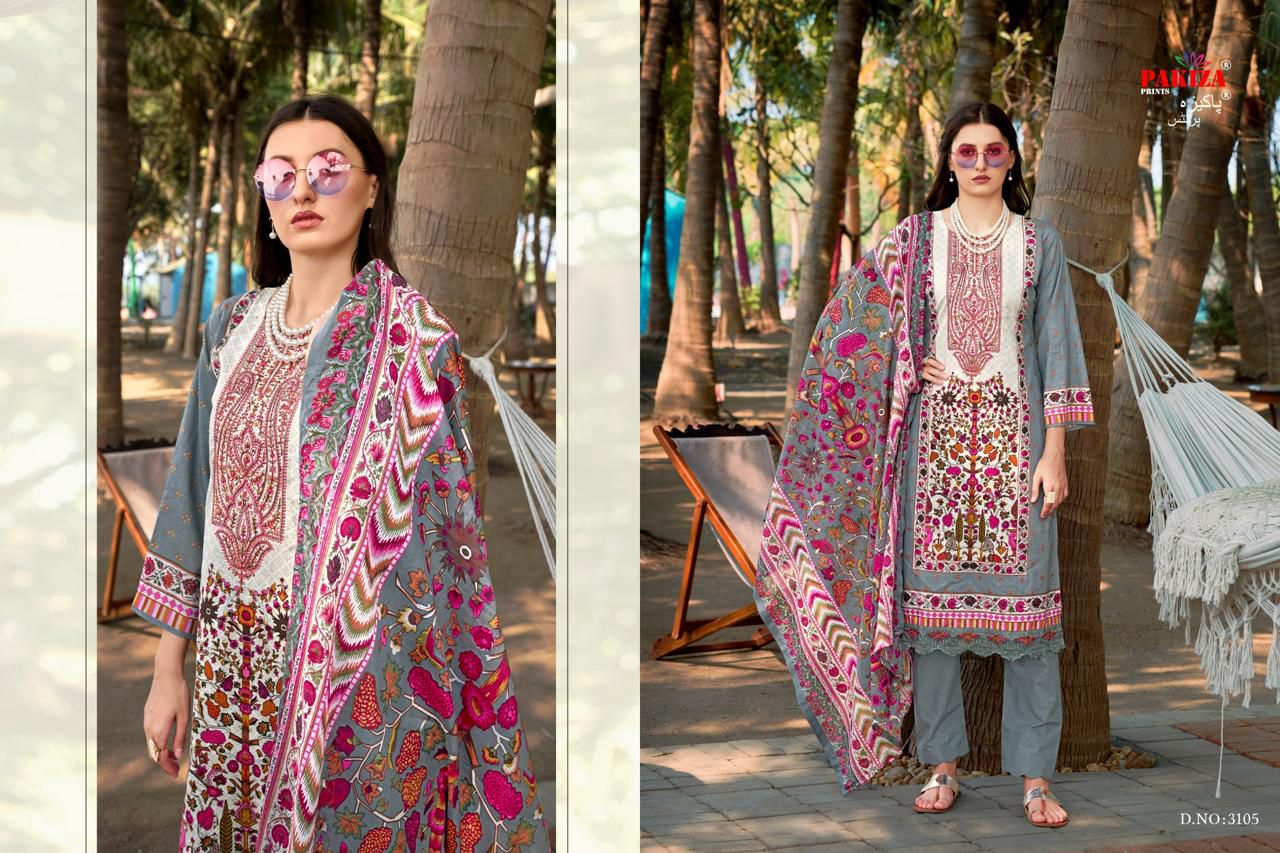 Nazakat Vol 31 Pakiza Prints Lawn Cotton Karachi Salwar Suits
