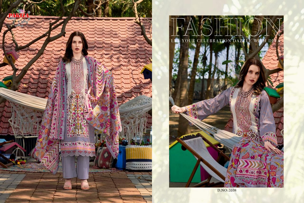 Nazakat Vol 31 Pakiza Prints Lawn Cotton Karachi Salwar Suits