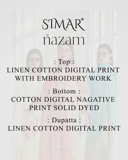 Nazam New Simar Glossy Linen Cotton Plazzo Style Suits Exporter
