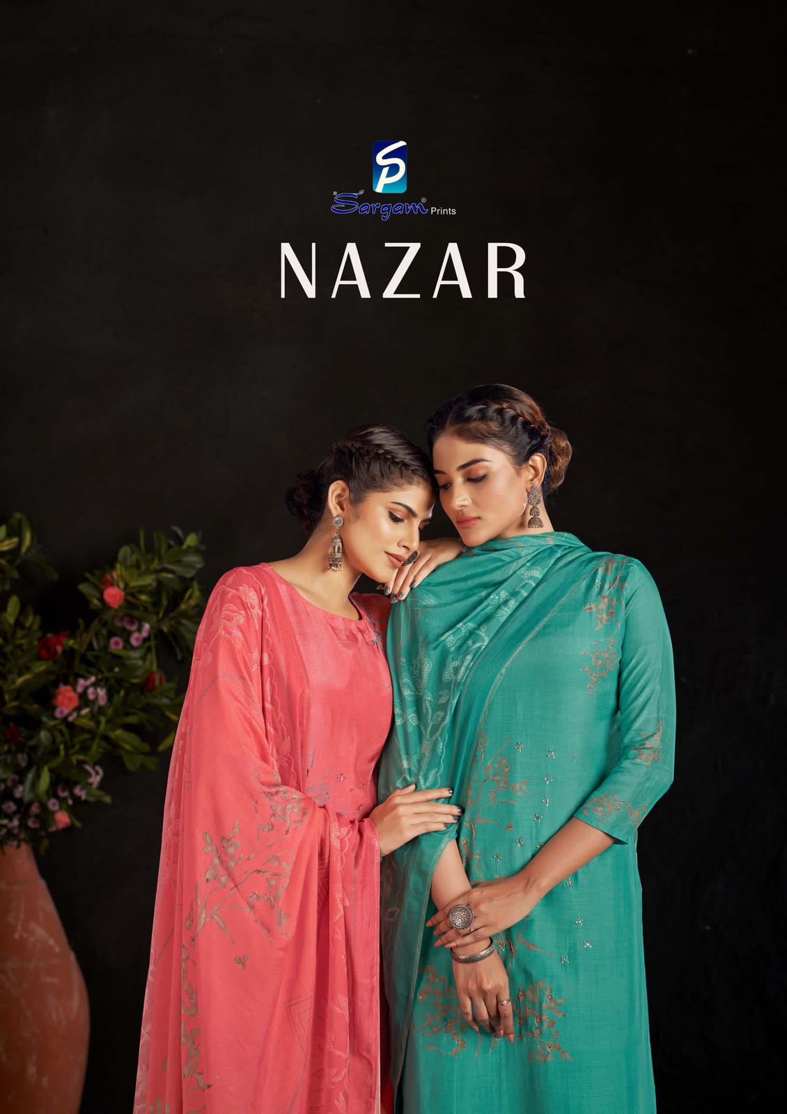 Nazar Sargam Prints Muslin Pant Style Suits Wholesaler Ahmedabad