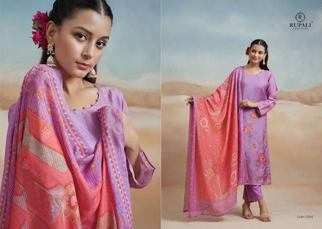 Nazarana Rupali Bemberg Pant Style Suits Wholesale Price