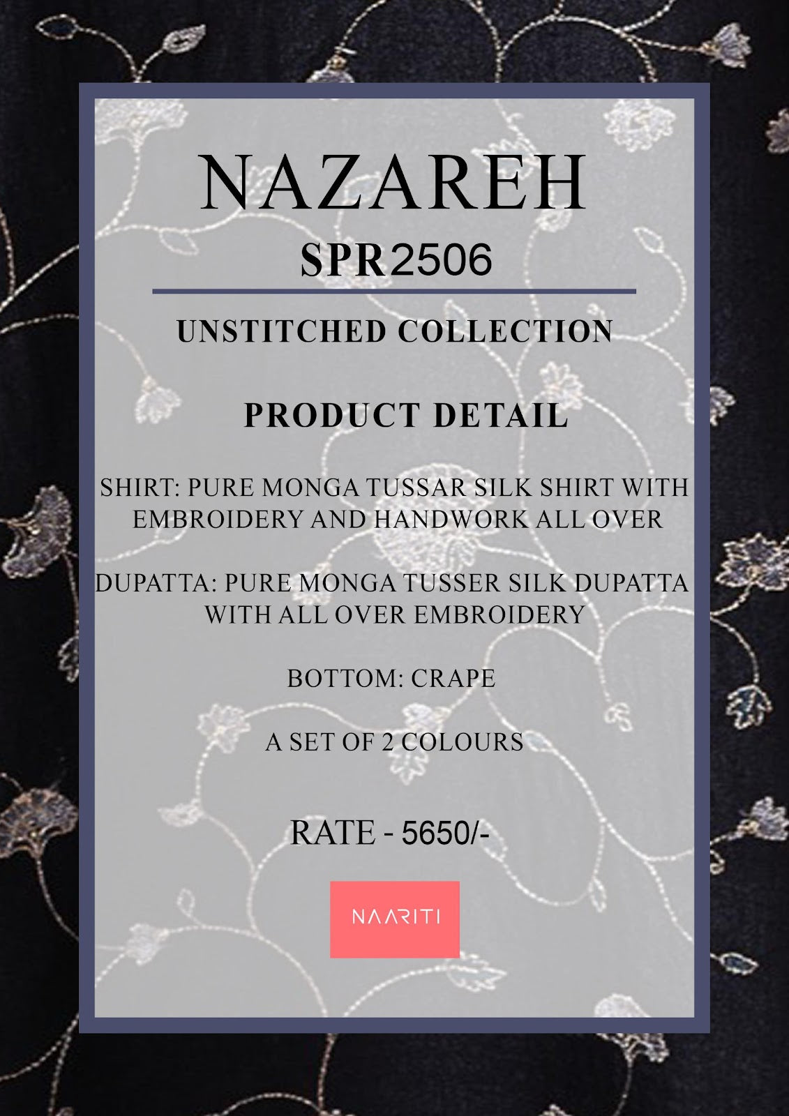 Nazareh Naariti Pant Style Suits Supplier