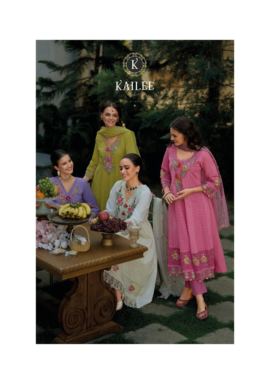 Nazm Kailee Fashion Pure Cotton Pakistani Readymade Suits Exporter Ahmedabad