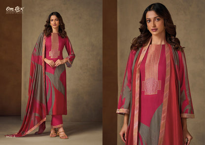 Nazrana Omtex Pashmina Suits Exporter