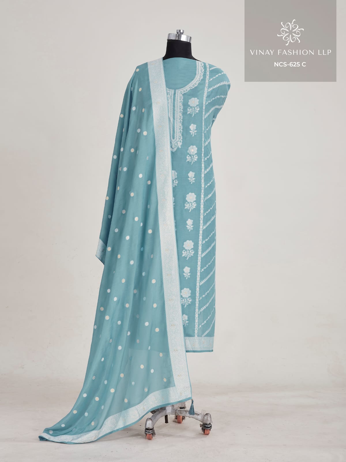 Ncs 625 Vinay Fashion Llp Muslin Silk Salwar Suits Wholesaler Gujarat