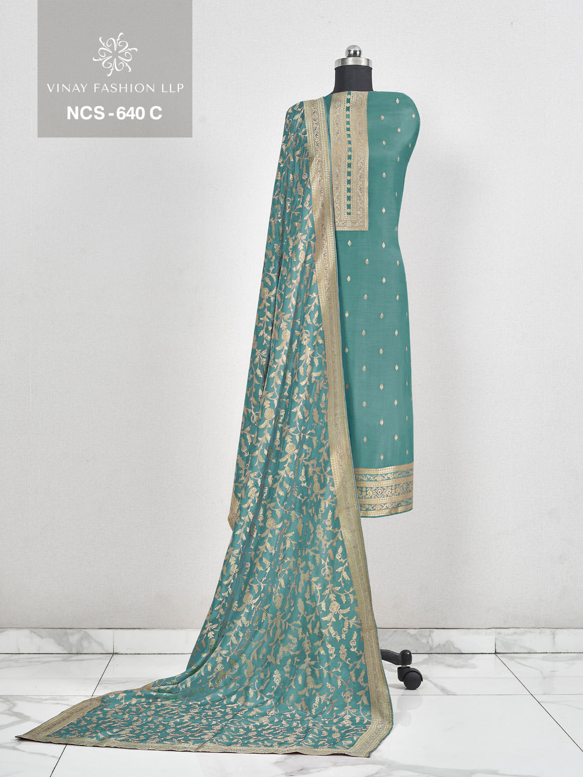 Ncs 640 Vinay Fashion Llp Viscose Muslin Salwar Suits Supplier India
