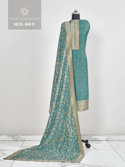 Ncs 640 Vinay Fashion Llp Viscose Muslin Salwar Suits Supplier India