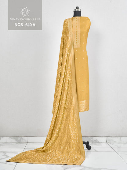 Ncs 640 Vinay Fashion Llp Viscose Muslin Salwar Suits Supplier India