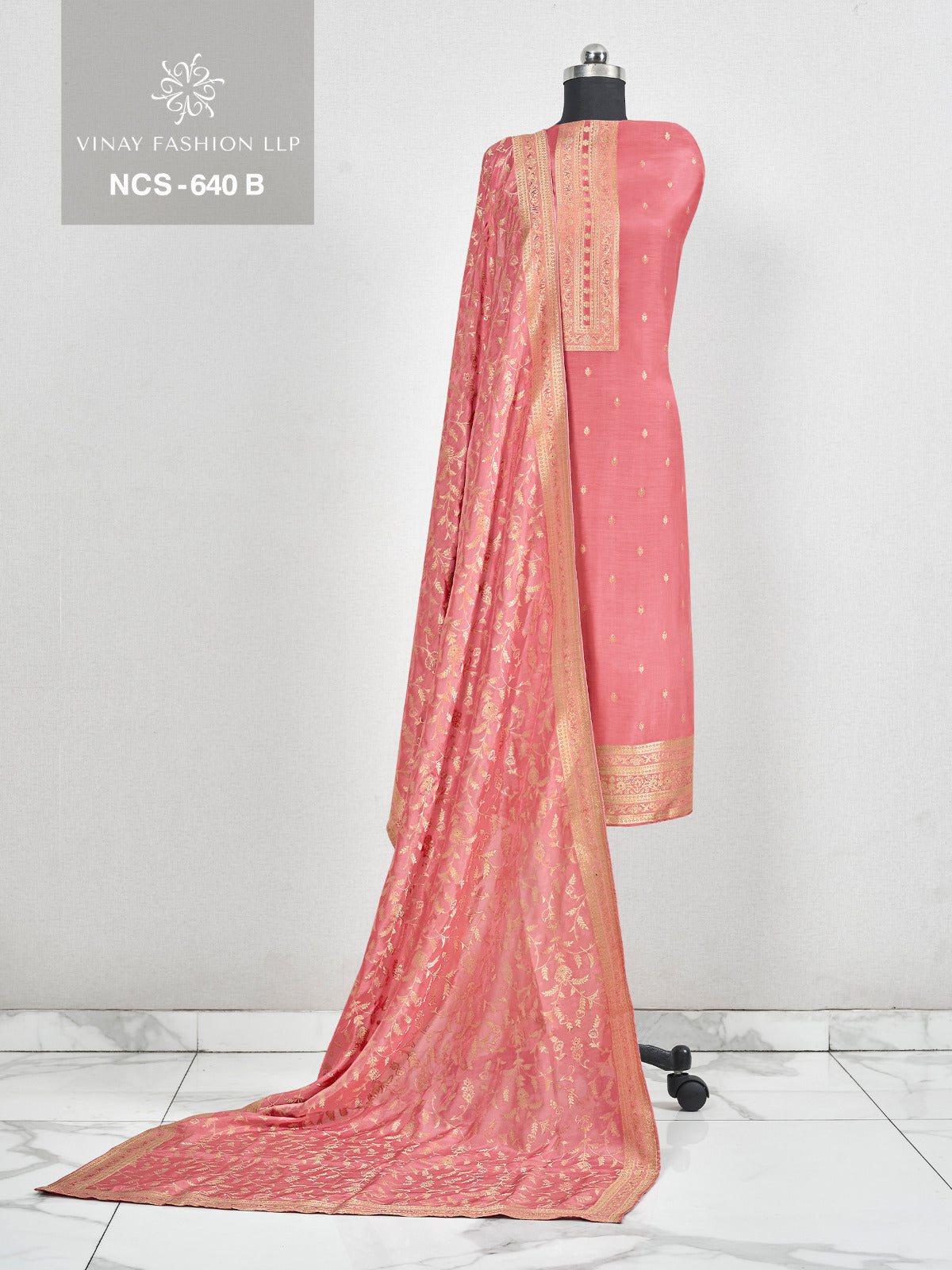 Ncs 640 Vinay Fashion Llp Viscose Muslin Salwar Suits Supplier India