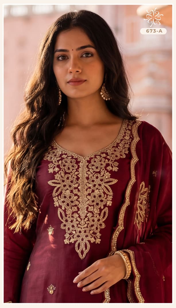 Ncs 673 Vinay Fashion Llp Silk Pant Style Suits Wholesale Price