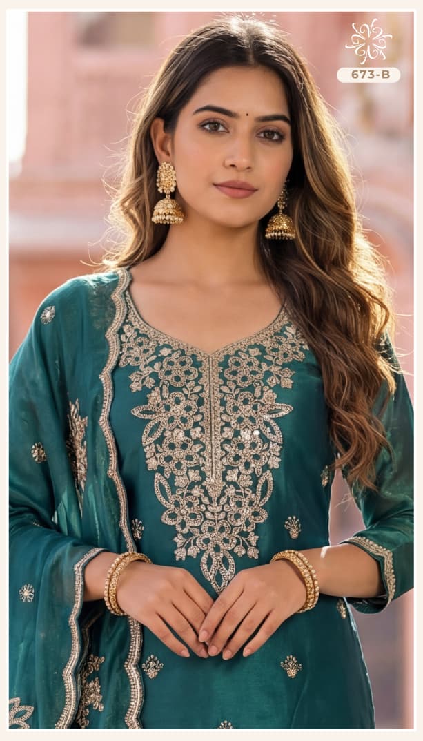 Ncs 673 Vinay Fashion Llp Silk Pant Style Suits Wholesale Price