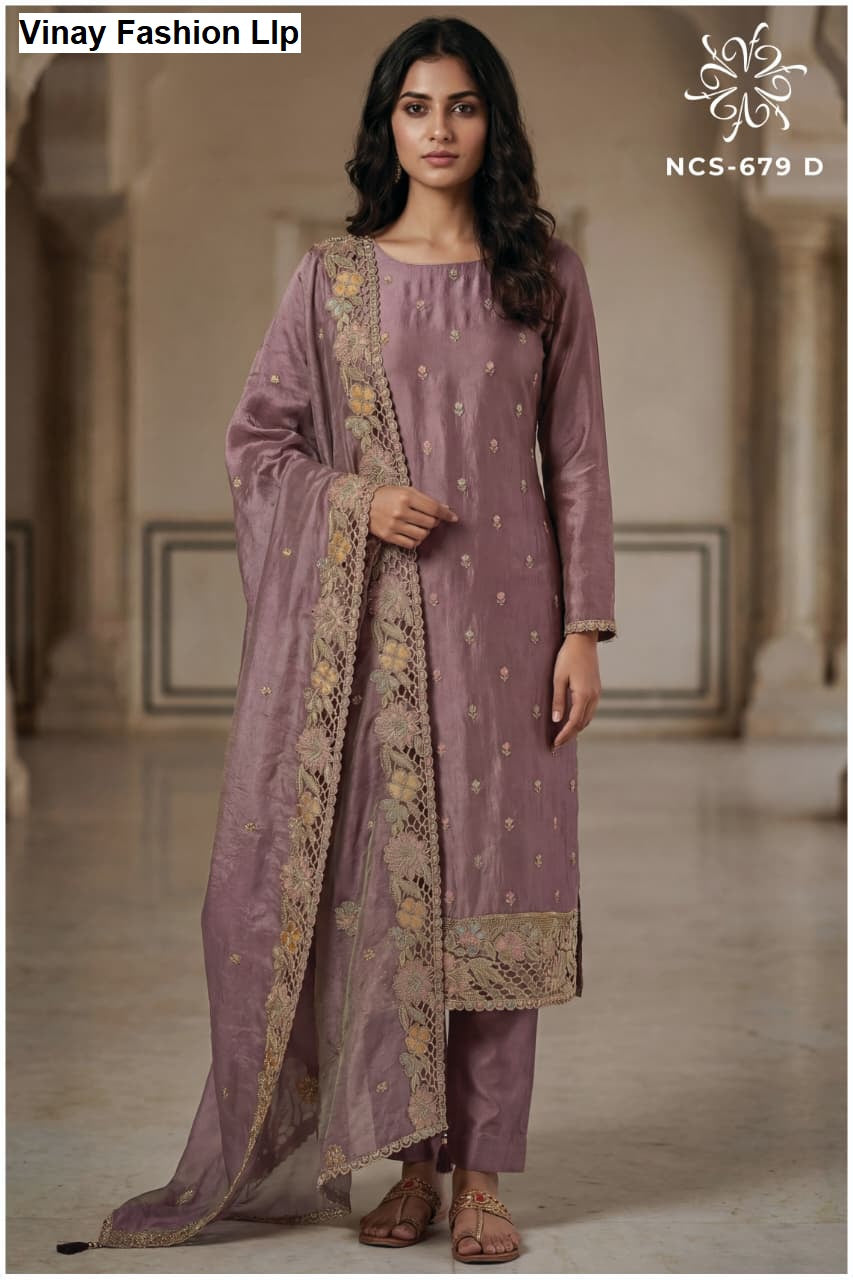 Ncs 679 Vinay Fashion Llp Soft Silk Pant Style Suits Manufacturer Gujarat