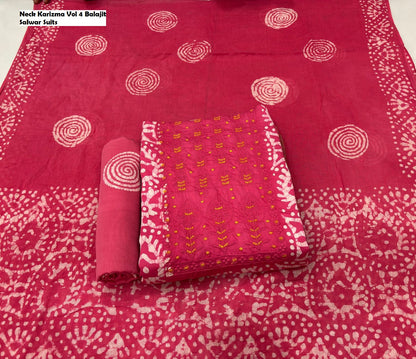 Neck Karizma Vol 4 Balajit Jam Satin Salwar Suits Manufacturer Ahmedabad