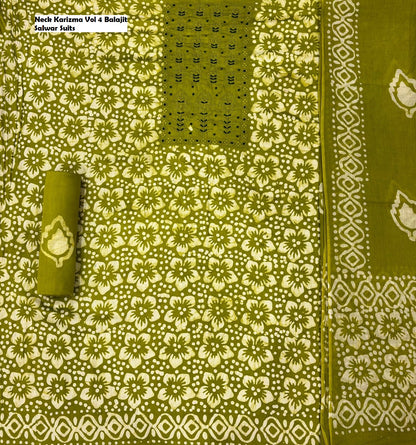 Neck Karizma Vol 4 Balajit Jam Satin Salwar Suits Manufacturer Ahmedabad