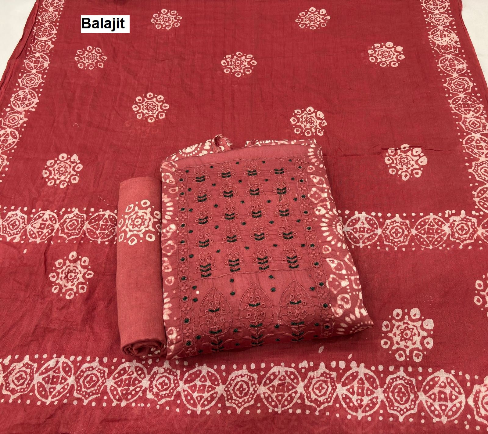 Neck Karizma Vol 5 Balajit Jam Satin Salwar Suits Supplier India