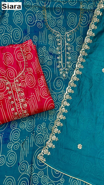 Neck Work 27 Siara Modal Salwar Suits Manufacturer India