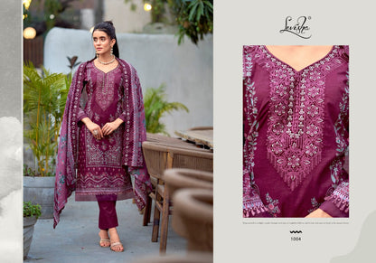 Needal Wonder Nx 2 Levisha Lawn Cotton Karachi Salwar Suits Exporter India